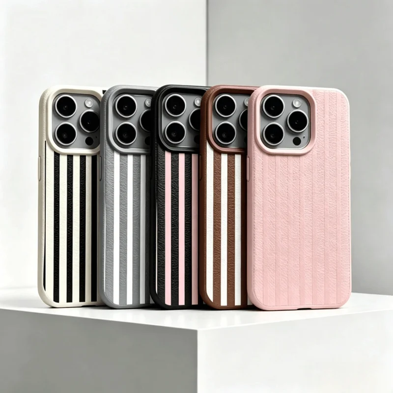 Vivo Y28 - Capa Colorida com Listras para VIVO