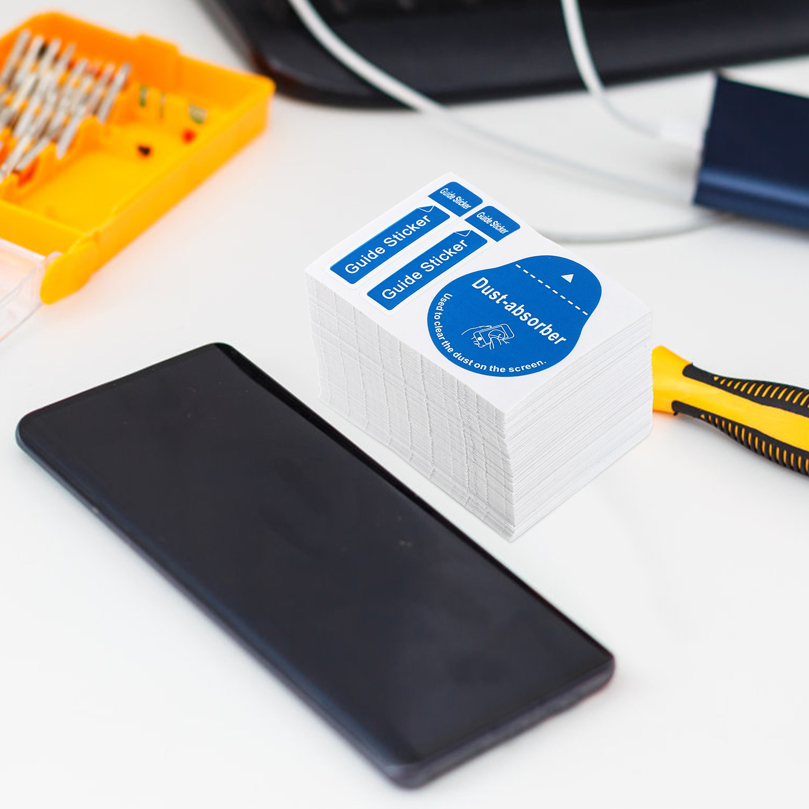 Dust Removal Sticker - 200 Adesivos para Remoção de Poeira
