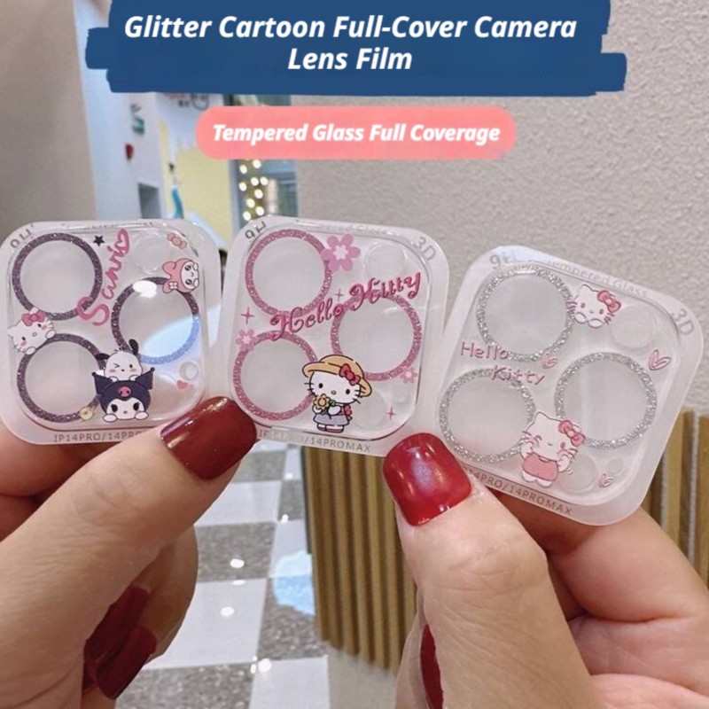 Tempered Glass Screen 9H - Protetor de Lente de Câmera Sanrio