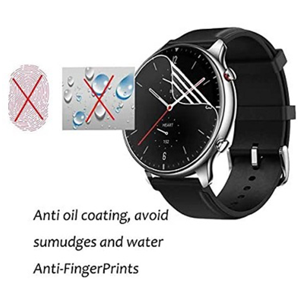 3/6 pçs filme de hidrogel tran - Smartwatch Screen Film avaliação e preço