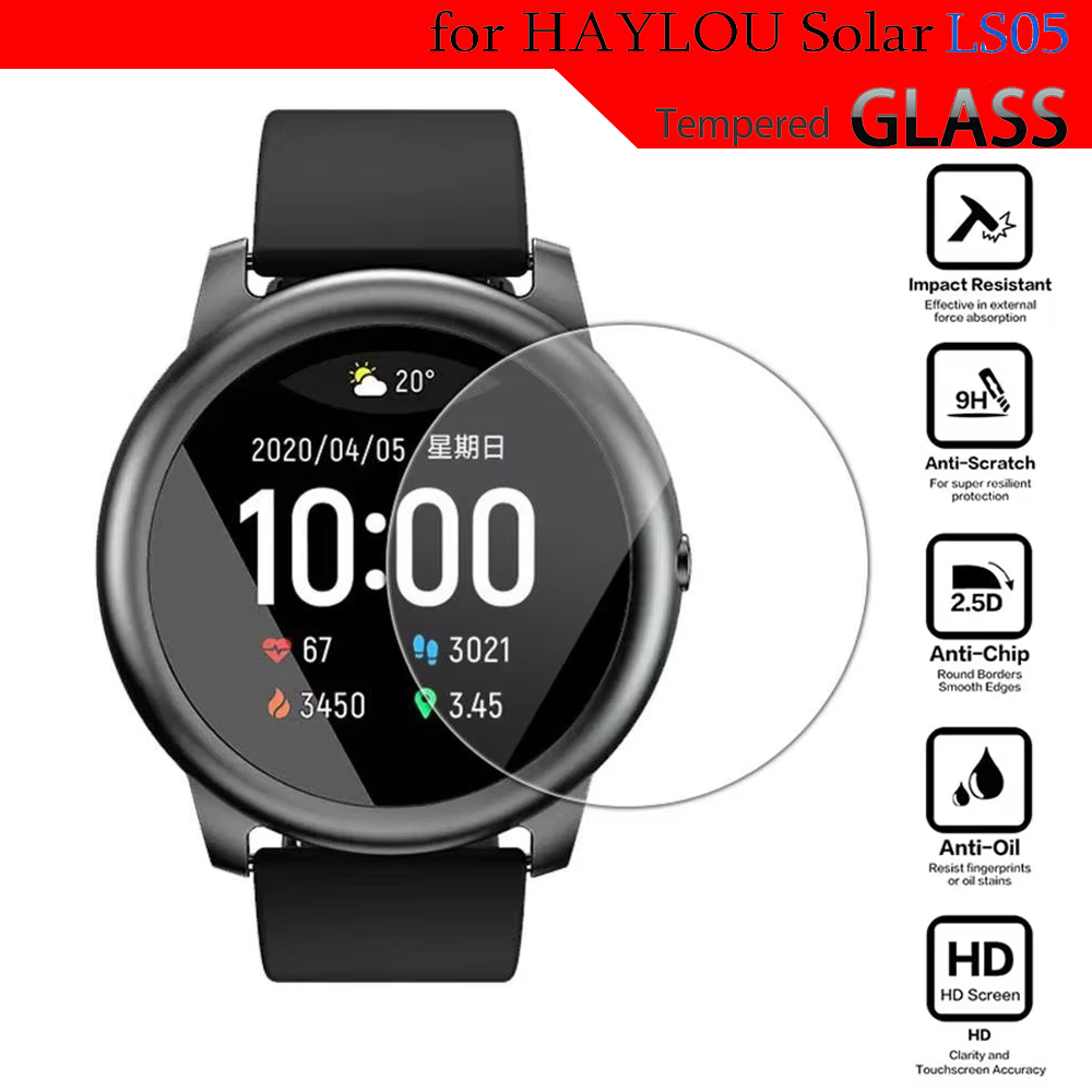 Vidro temperado para haylou so - Smartwatch Screen Film avaliação e preço