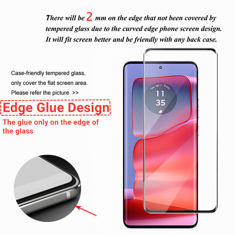2/4 pçs 3d borda curvada vidro - Curved Edge Screen avaliação e preço