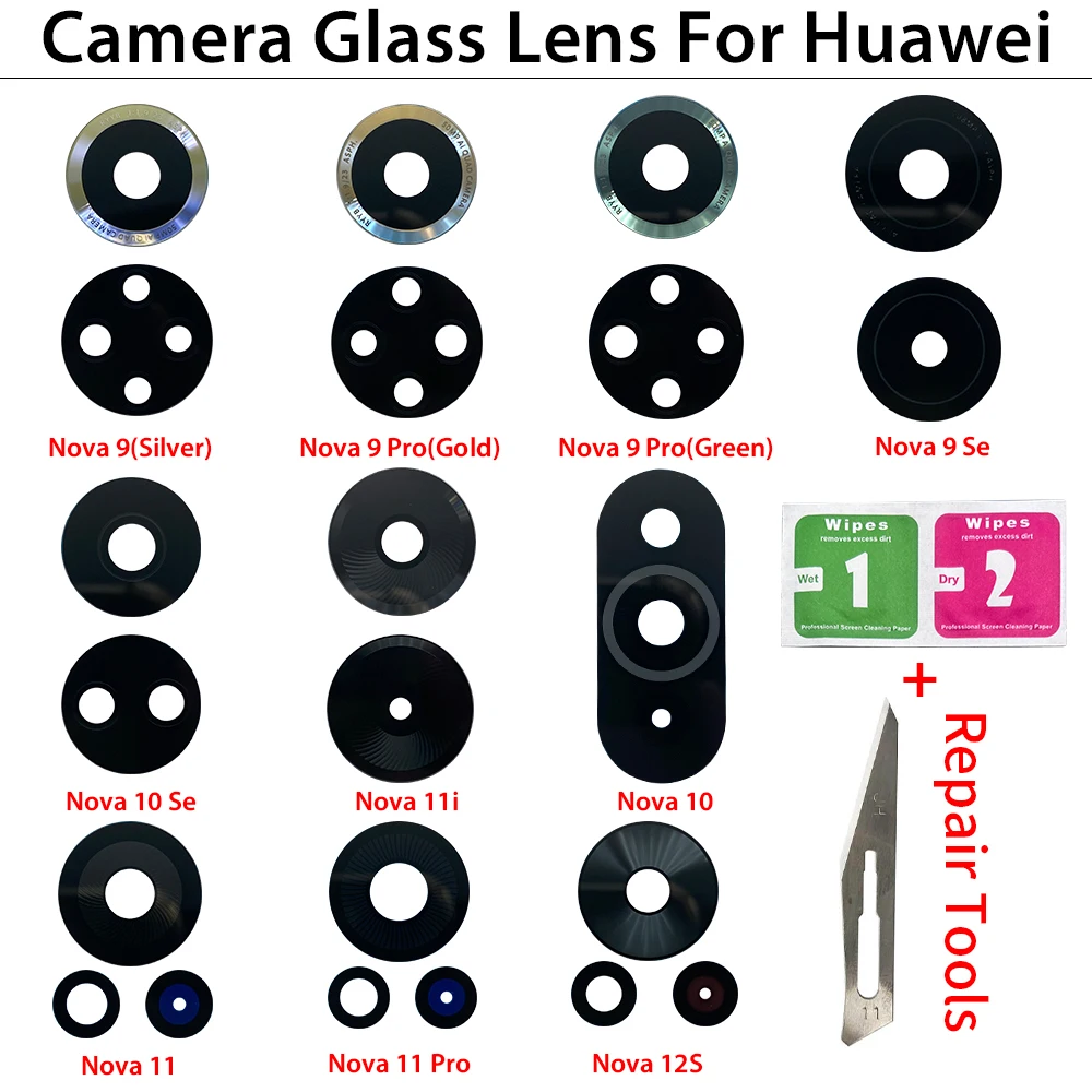 10 Peças de Lente de Vidro da  - Huawei Nova 12 avaliação e preço
