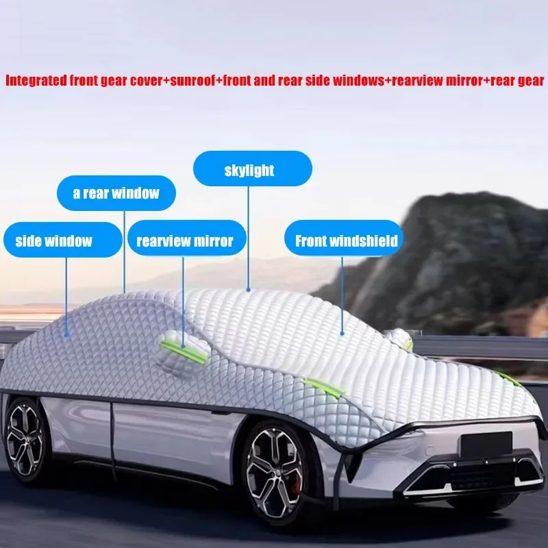 Nova capa de carro metade do c - Glass Protector Auto avaliação e preço