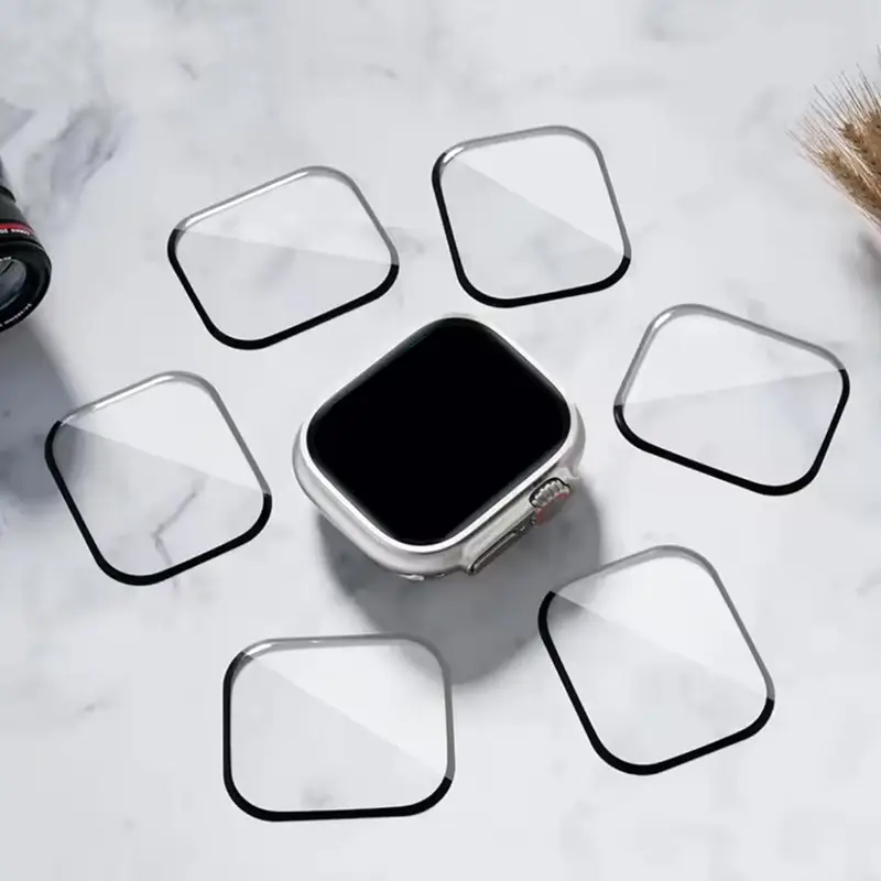 1-5 pces filme anti-risco para - Smartwatch Screen Film avaliação e preço