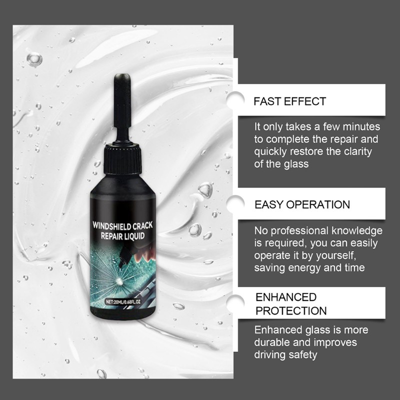 Kit de reparo de para-brisa pa - Liquid Uv Glue Kit avaliação e preço